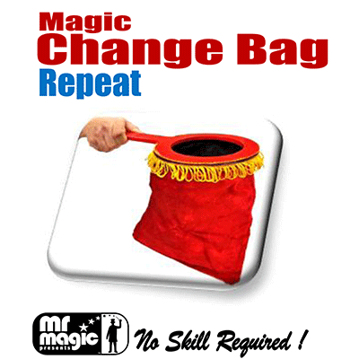 Magic Change Bag (Repeat w/ zipper)- | Mr. Magic