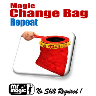 Magic Change Bag (Repeat w/ zipper)- | Mr. Magic