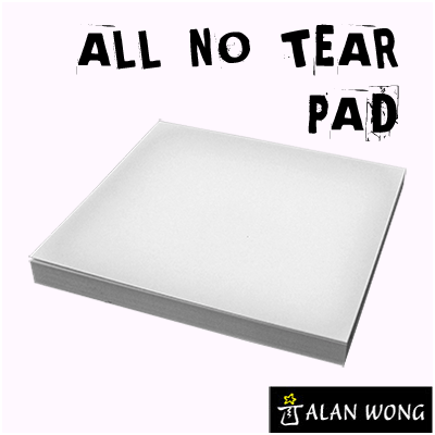 No Tear Pad (Small, 3.5 X 3.5, All No Tear) | Alan Wong 