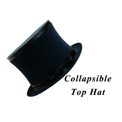 Top Hat Collapsible Premium Magic (Black) 