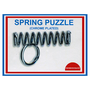 Spring Puzzle (Chrome Plated) | Premuim Magic 