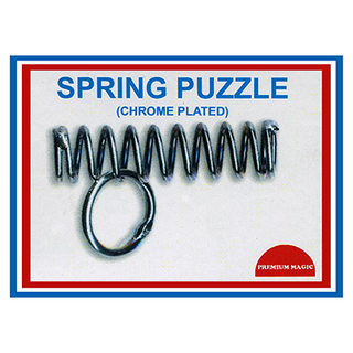 Spring Puzzle (Chrome Plated) | Premuim Magic 