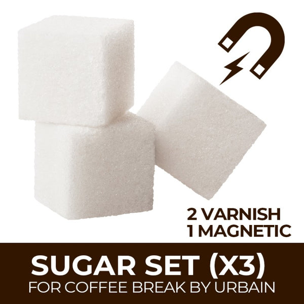 Sugar Set for Coffee Break (x3)