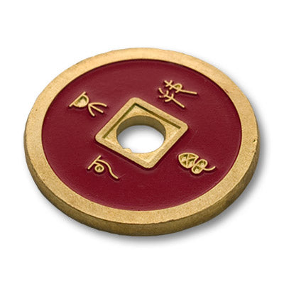 Chinese Coin (CH0020) Red & Yellow | Tango Magic s