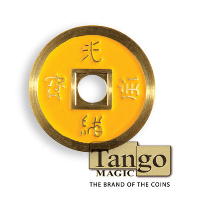 Chinese Coin (CH0020) Red & Yellow | Tango Magic s