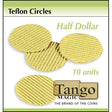 Teflon Circle Half Dollar size (10 units) | Tango -Trick (T001)