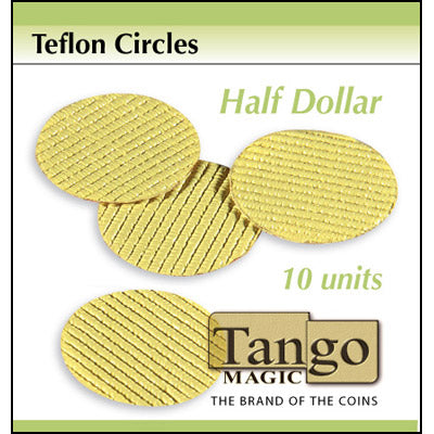 Teflon Circle Half Dollar size (10 units) | Tango -Trick (T001)