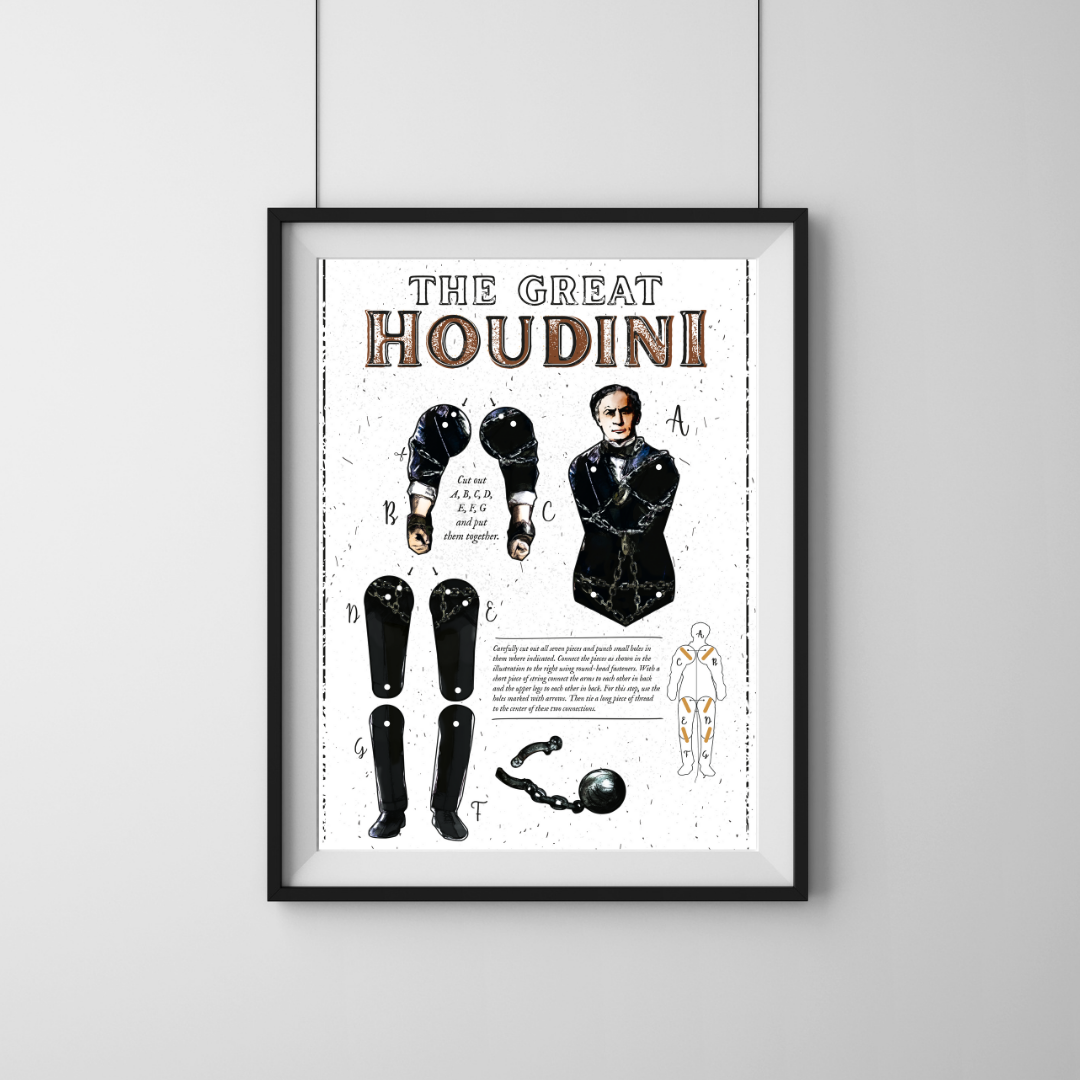 Houdini jumping jack by "m."