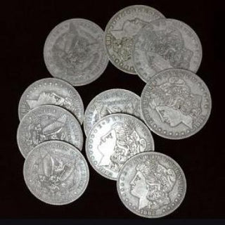 MORGAN PALMING COINS (12 pieces)