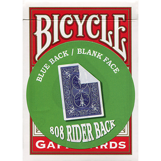 Blank Face Bicycle Cards (blau)