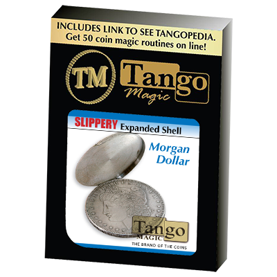 Slippery Expanded Shell Morgan Silver Dollar (D0092) | Tango magic 