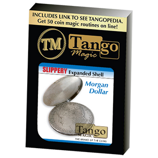 Slippery Expanded Shell Morgan Silver Dollar (D0092) | Tango Magic