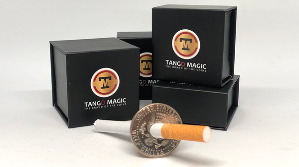 Cigarette Through Half Dollar, One Sided (D0014) | Tango Magic