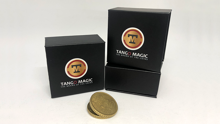 Expanded Shell Coin, 50 Cent Euro Steel Back (E0005) | Tango magic 