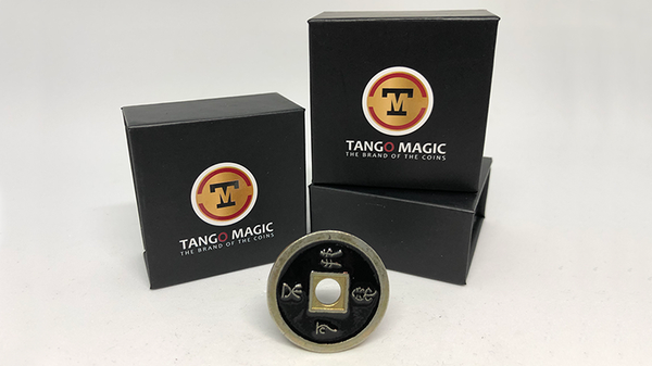 Chinese coin normal Brass Black (CH008) | Tango Magic