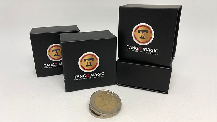 Expanded Shell Coin, 2 Euro Steel Back (E0065) | Tango magic 