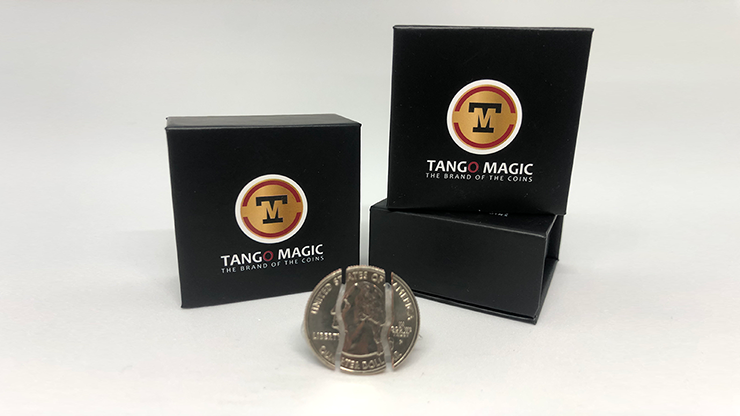 Folding Coin Quarter Internal System (D0023) | Tango magic 
