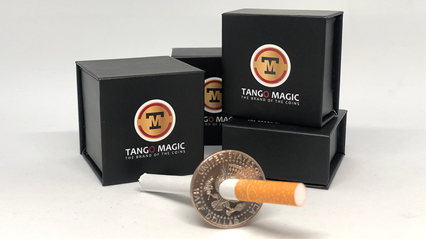 Cigarette Through Half Dollar, Two Sided (D0015) | Tango Magic