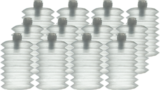 Squeaker Accordian Double-Voice - Medium (12 Pack)