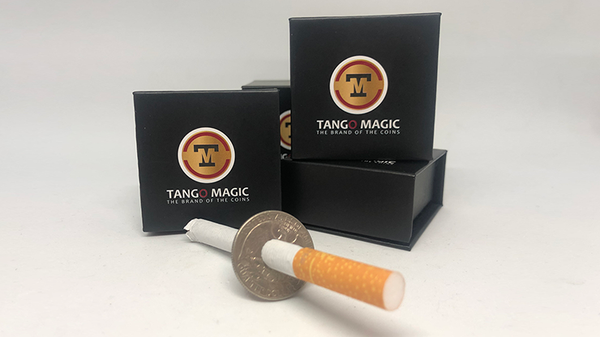 Cigarette Through Quarter, One Sided (D0013) | Tango Magic