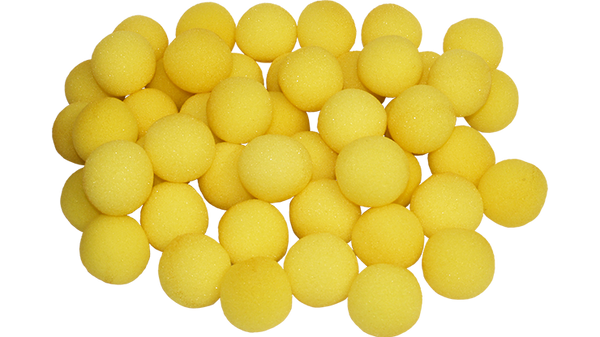 5cm Super Soft Sponge Ball (gelb) 50 Stück | Magic by Gosh