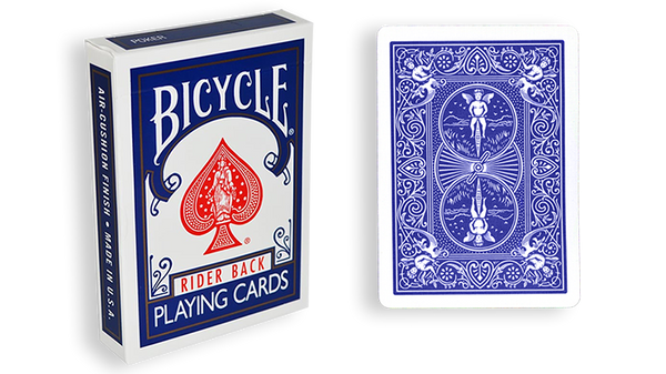 Assorted blau Back Bicycle One Way Forcing Deck (assorted values)