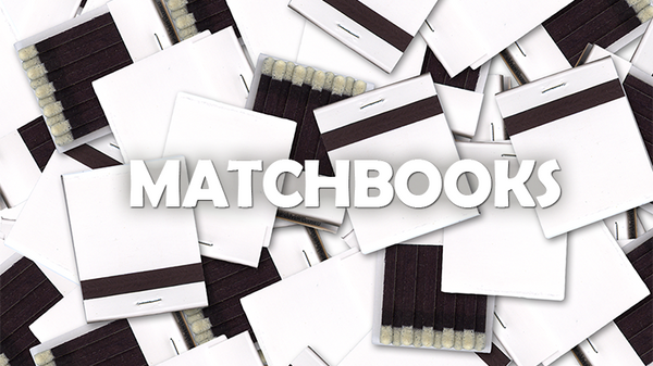 White matchbooks