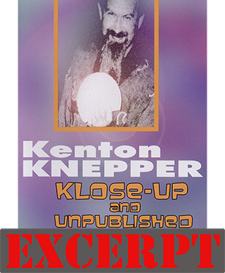 Sponge Balls Like Never Before | Kenton Knepper (Excerpt of Klose-Up And Unpublished) - (Download)