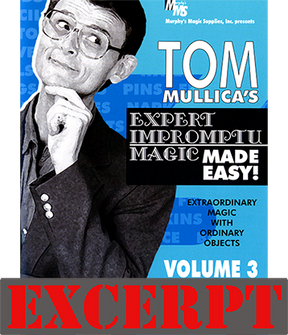 Stern Paper Fold video DOWNLOAD (Excerpt of Mullica Expert Impromptu Magic Made Easy Tom Mullica- #3, DVD)