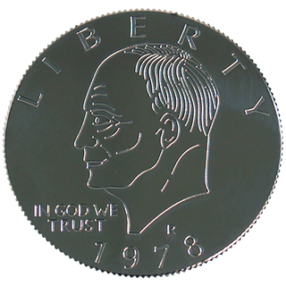 Eisenhower Palming Coin (Dollar Sized) | You Want it We Got it