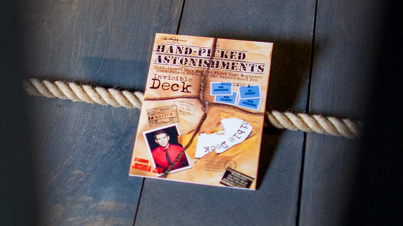 Paul Harris Presents Hand-picked Astonishments (Invisible Deck) | Paul Harris and Joshua Jay - (DVD) 