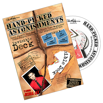 Paul Harris Presents Hand-picked Astonishments (Invisible Deck) | Paul Harris and Joshua Jay - (DVD) 
