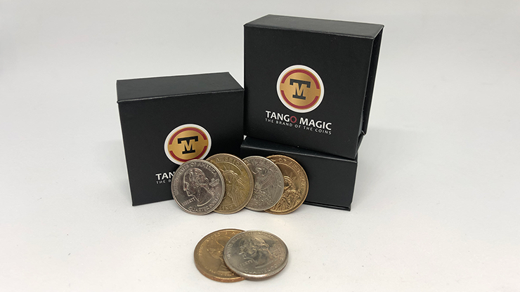 American Hopping Half One Dollar/One Quarter Dollar (D0126) | Tango magic 