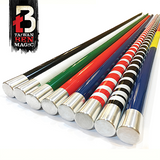 Vanishing Cane (Metal / Black) | Handsome Criss & Taiwan Ben Magic