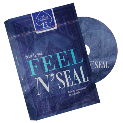 Feel N' Seal Red (DVD and Gimmick) | Peter Eggink - (DVD)