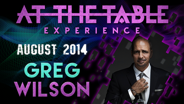 At The Table Live Lecture | Greg Wilson August 27th 2014 - (Download)