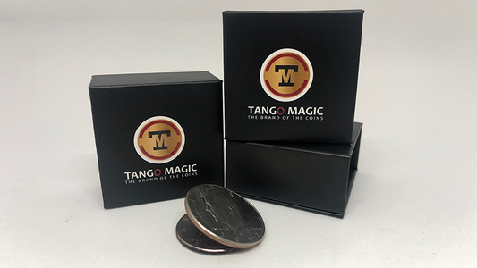 Expanded Shell Coin, Half Dollar Magnetic (D0159) | Tango magic 