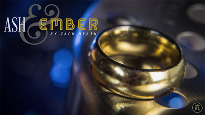 Ash and Ember Gold Curved Size 7 (2 Rings) | Zach Heath 