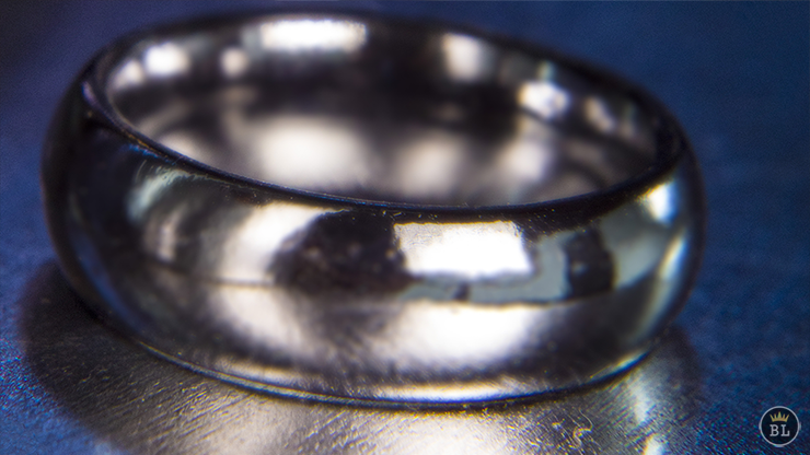 Ash and Ember Silver Curved Size 14 (2 Rings) | Zach Heath