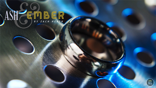 Ash and Ember Silver Curved Size 14 (2 Rings) | Zach Heath