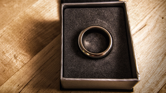 Kinetic PK Ring (Silver) Curved size 10 | Jim Trainer