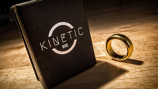 Kinetic PK Ring (Gold) Beveled size 9 | Jim Trainer