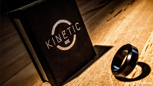 Kinetic PK Ring (Black) Beveled size 9 | Jim Trainer