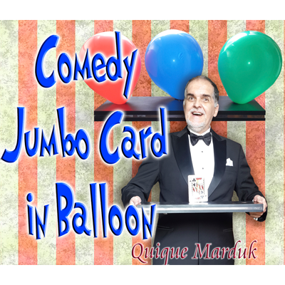 Comedy Card In Balloon | Quique Marduk