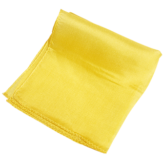 Silk 9 inch (Yellow) Magic by Gosh - Trick