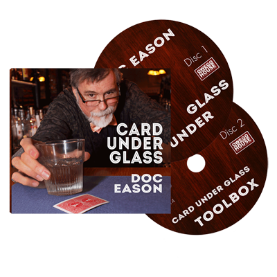 Doc Eason Card Under Glass (2 DVD set) | Kozmomagic - (DVD)