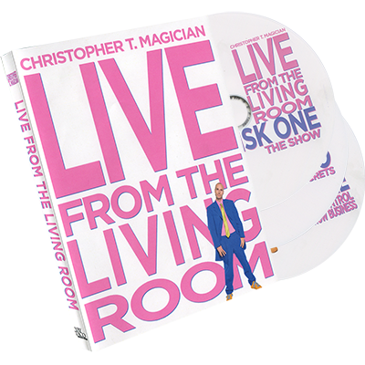 Live From The Living Room 3-DVD Set starring Christopher T. Magician - (DVD)