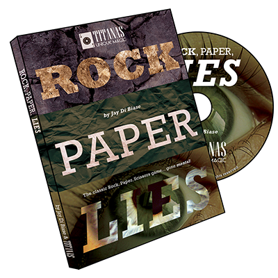 Rock, Paper,Lies | Jay Di Biase and Titanas Magic Productions - (DVD)