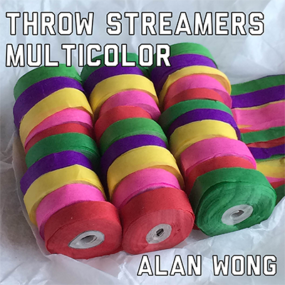 Throw Streamers Multi (10 Stück) | Alan Wong