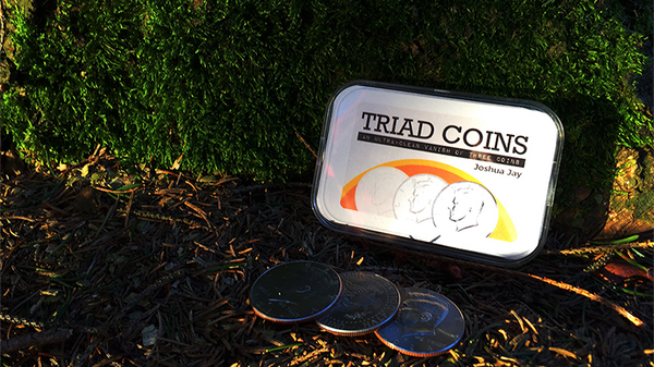 Triad Coins (US Gimmick) | Joshua Jay & Vanishing Inc.